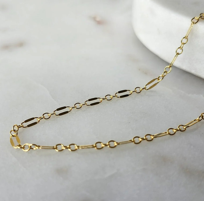 14K GP Oval Link Chain