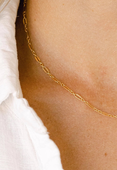 14K GP Oval Link Chain