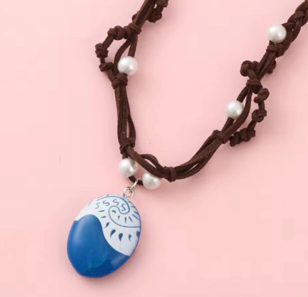 Pearl Necklace Ocean Hand Woven