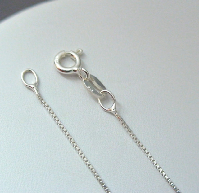 Sterling Silver 928 Chain 1 mm
