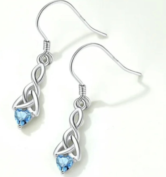Sterling Silver Heart Earrings
