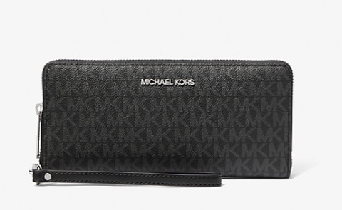 Jet Set Travel Large Signature Logo Continental Wallet