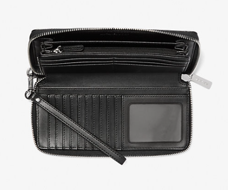 Jet Set Travel Large Signature Logo Continental Wallet