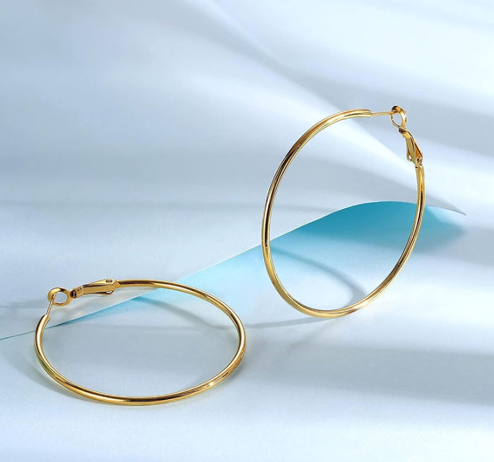Sterling Silver 925 Hoop Earrings