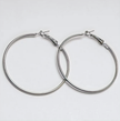 Classic 5mm Chunky 925 Sterling Silver Hoop Earrings