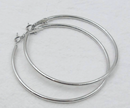Classic Silver Tone Hoop Set – 12 Pairs of Graduated Earrings