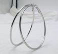 Classic Silver Tone Hoop Set – 12 Pairs of Graduated Earrings