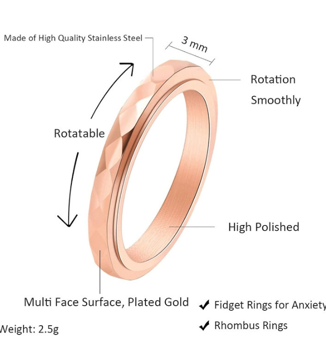 Stainless Steel Ring 3 mm