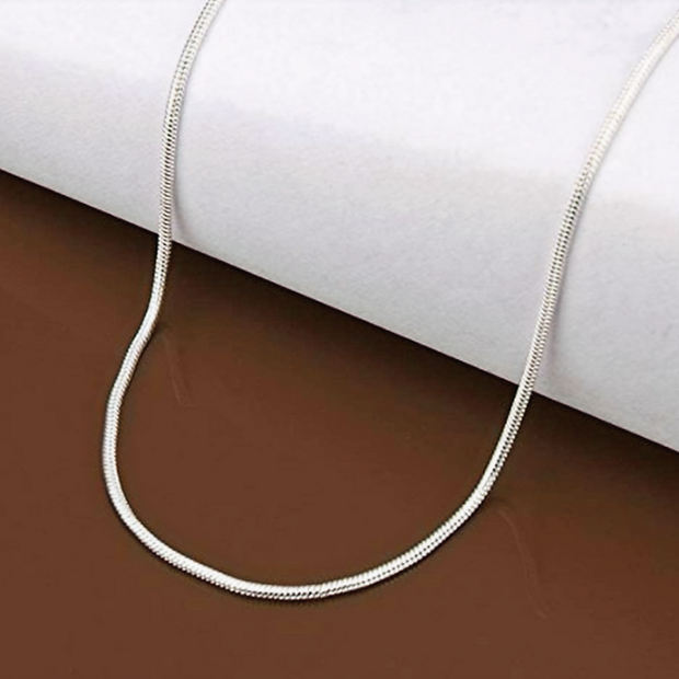 17 Inch Sterling Silver Chain Necklace – Classic 925 Silver