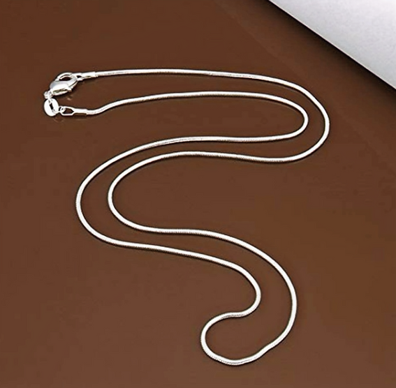 17 Inch Sterling Silver Chain Necklace – Classic 925 Silver