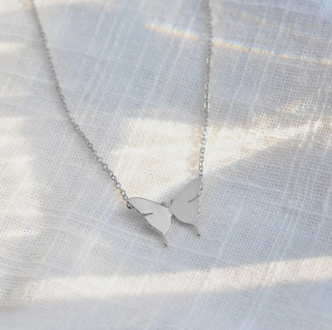 Quiet Butterfly Necklace