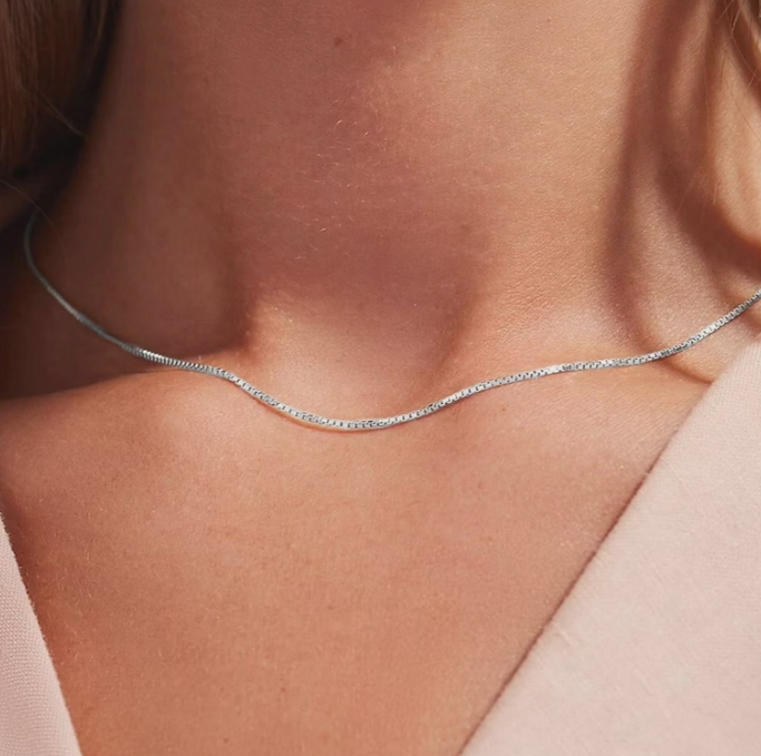 Sterling Silver Chain 1 mm