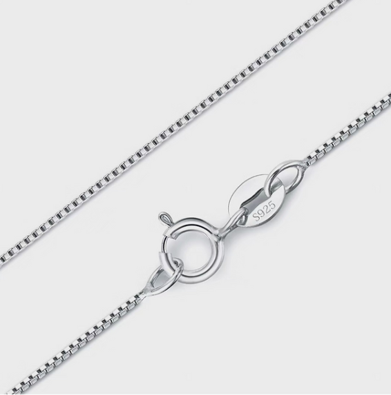 Minimalist 15" Collarbone Chain – 925 Sterling Silver