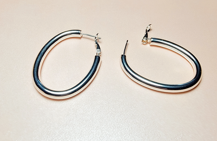 Sterling Silver Earrings 4 mm