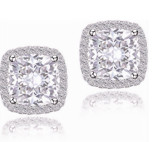 Sterling 925 Silver Stud Earrings