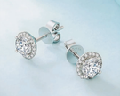Brilliant Cushion Cut Stud Earrings – 925 Sterling Silver Jewelry