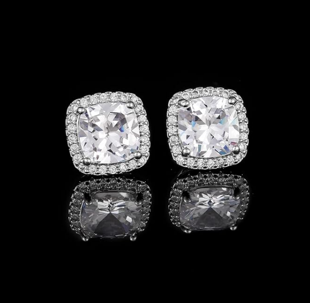 Sterling 925 Silver Stud Earrings