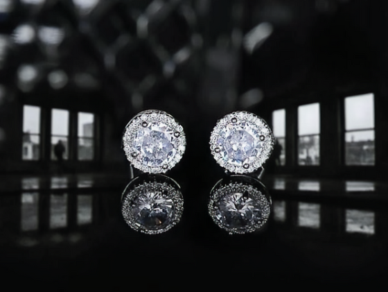 Sterling 925 Silver Stud Earrings
