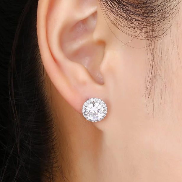 Sterling 925 Silver Stud Earrings