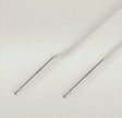 Elegant Chain Threader Earrings – 925 Sterling Silver 12cm