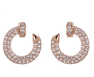Sparkling Round Hoop Earrings – Premium Sterling Silver Jewelry