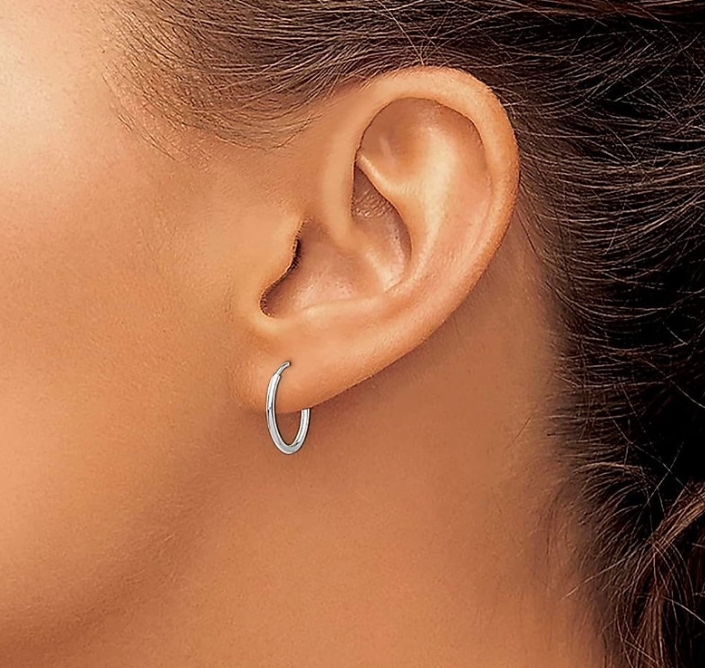 Sterling Silver Hoop Earrings