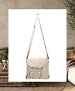 Factural Canvas & Leather Messenger Bag - Work to Weekend