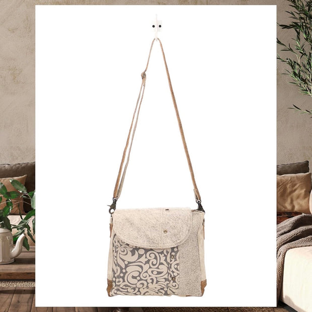 Factural Messenger Bag