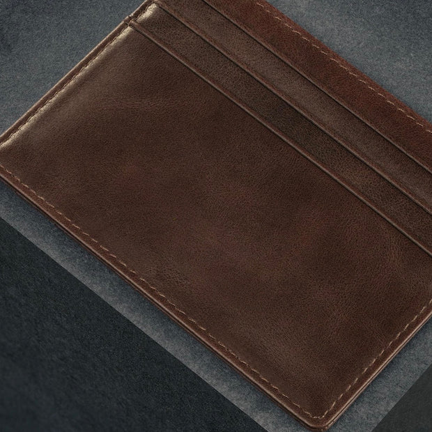 Serga Premium Pebble Leather Card Case