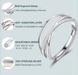 Adjustable Twist Love Knot Ring – Genuine 925 Sterling Silver