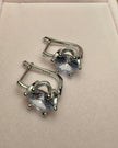 Modern U-Shaped Geometric Earrings – Elegant 925 Sterling Silver