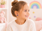 Playful & Hypoallergenic Kids Enamel Stud Earrings Collection