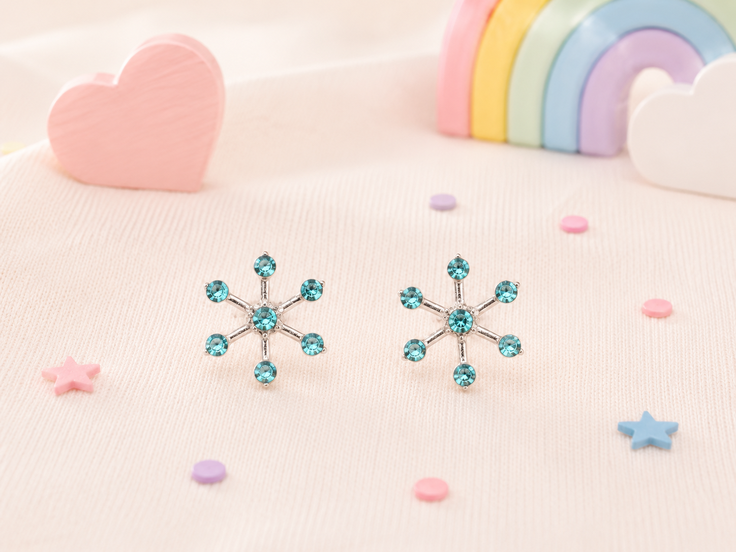 Playful & Hypoallergenic Kids Enamel Stud Earrings Collection