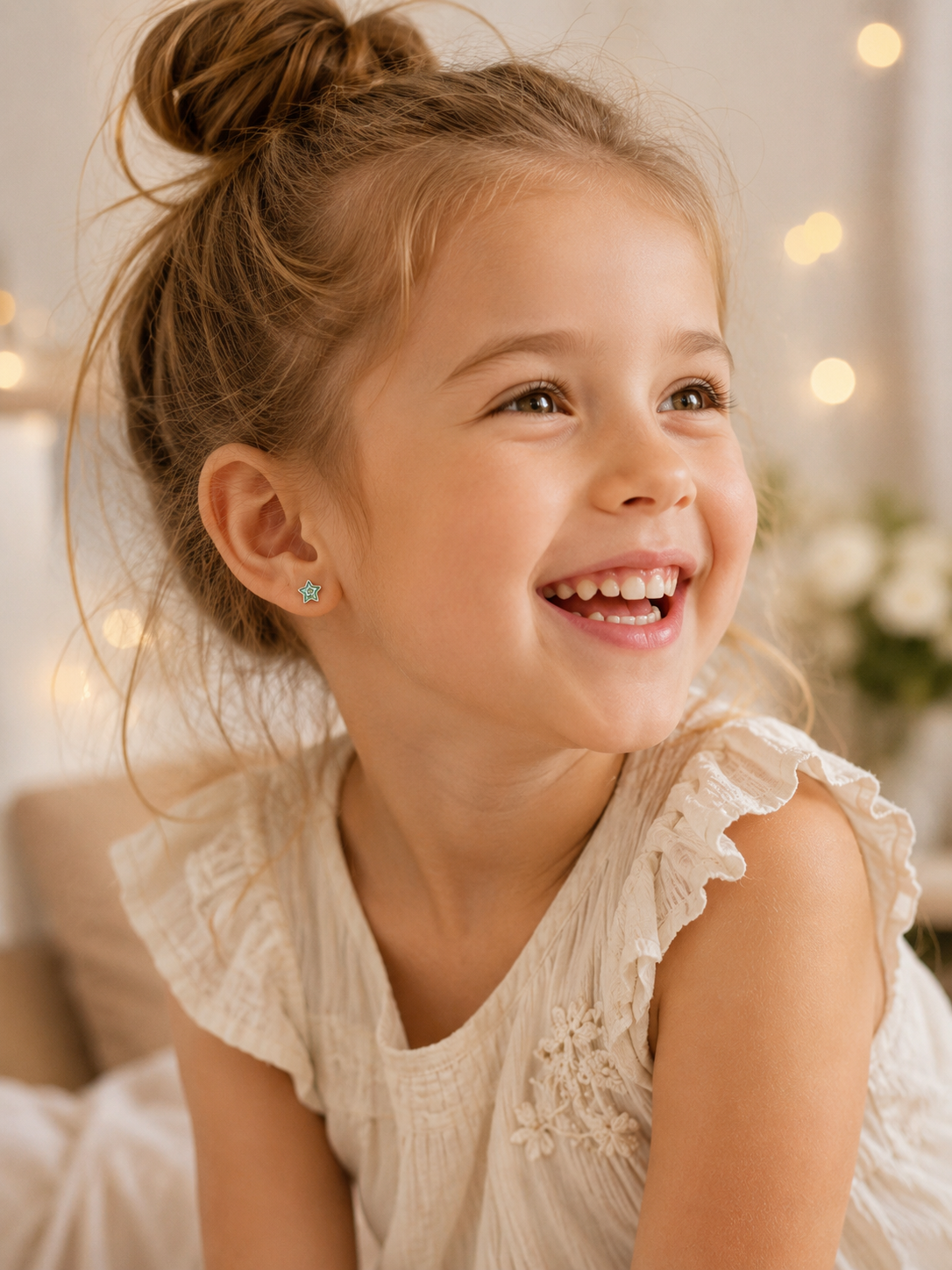 Playful & Hypoallergenic Kids Enamel Stud Earrings Collection