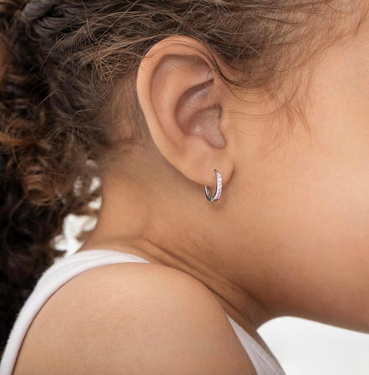 Small Hoop Huggie Earrings