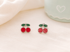 Playful & Hypoallergenic Kids Enamel Stud Earrings Collection