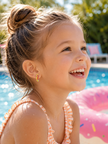 Playful & Hypoallergenic Kids Enamel Stud Earrings Collection