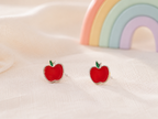 Playful & Hypoallergenic Kids Enamel Stud Earrings Collection