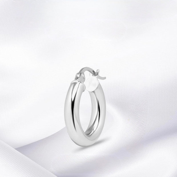 Classic Small Silver Hoop Earrings – Perfect Everyday Jewelry Essentials