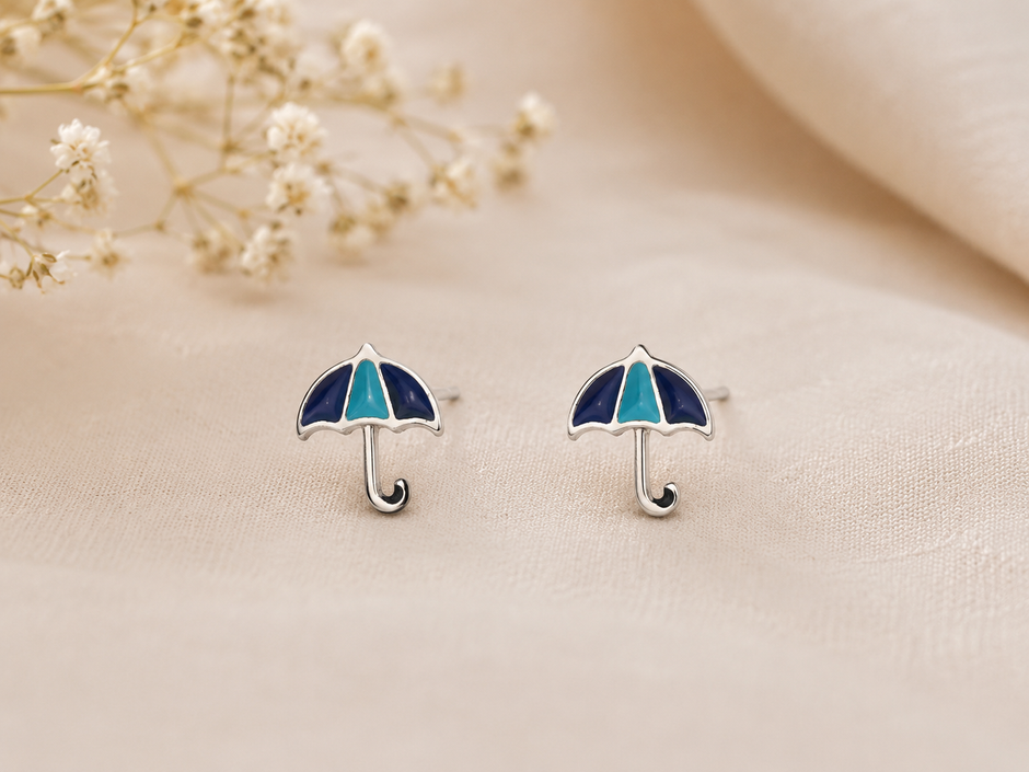 Playful & Hypoallergenic Kids Enamel Stud Earrings Collection
