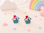 Playful & Hypoallergenic Kids Enamel Stud Earrings Collection