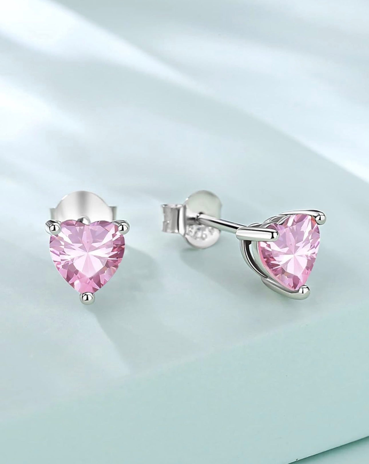 Heart Stud Earrings