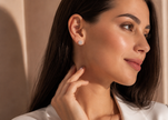 Chunky Flat Hoop Earrings – Modern 925 Sterling Silver Minimalist Hoops