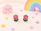 Playful & Hypoallergenic Kids Enamel Stud Earrings Collection