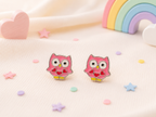 Playful & Hypoallergenic Kids Enamel Stud Earrings Collection
