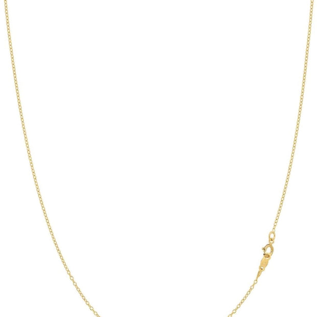 Minimalist Gold Plated 925 Silver Cable Chain – Thin Everyday Necklace