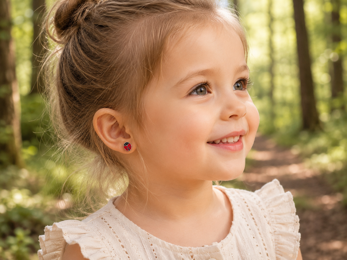 Playful & Hypoallergenic Kids Enamel Stud Earrings Collection
