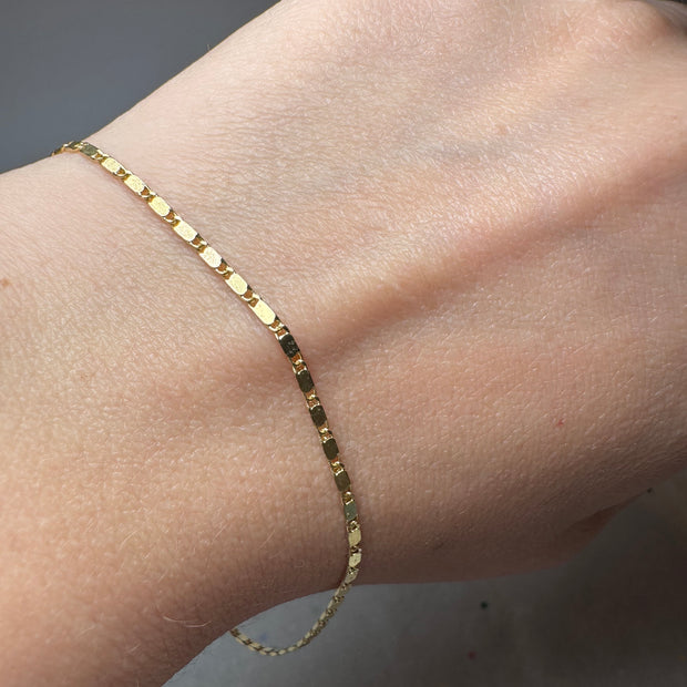 Stainless Steel Cute Ankle Bracelet – Gold Plated Adjustable Anklet for Women