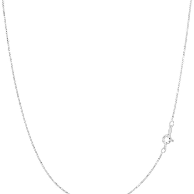 Minimalist 925 Silver 1mm Chain Necklace – Perfect 16 Inch Length