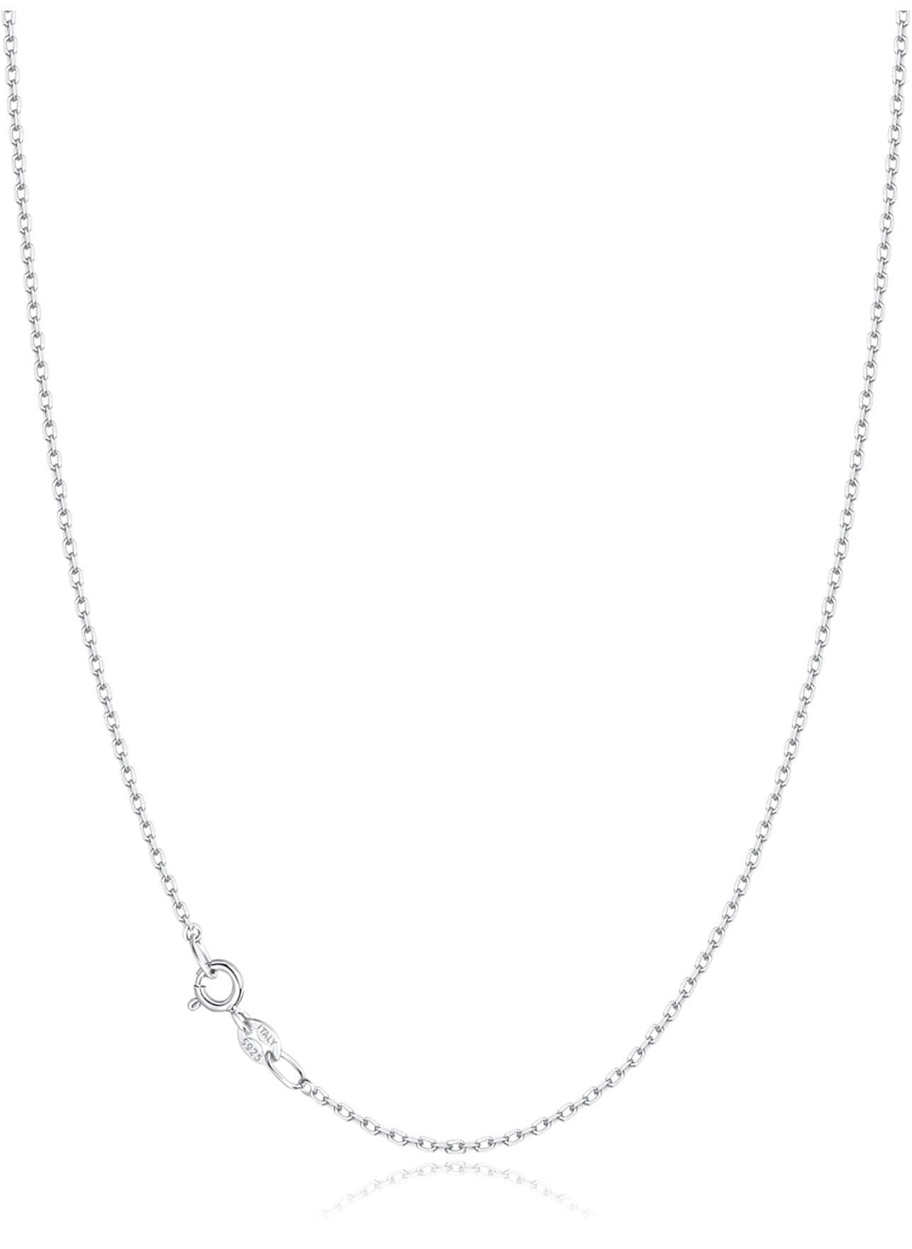 Cable Sterling 925 Silver Chain 1.3 mm